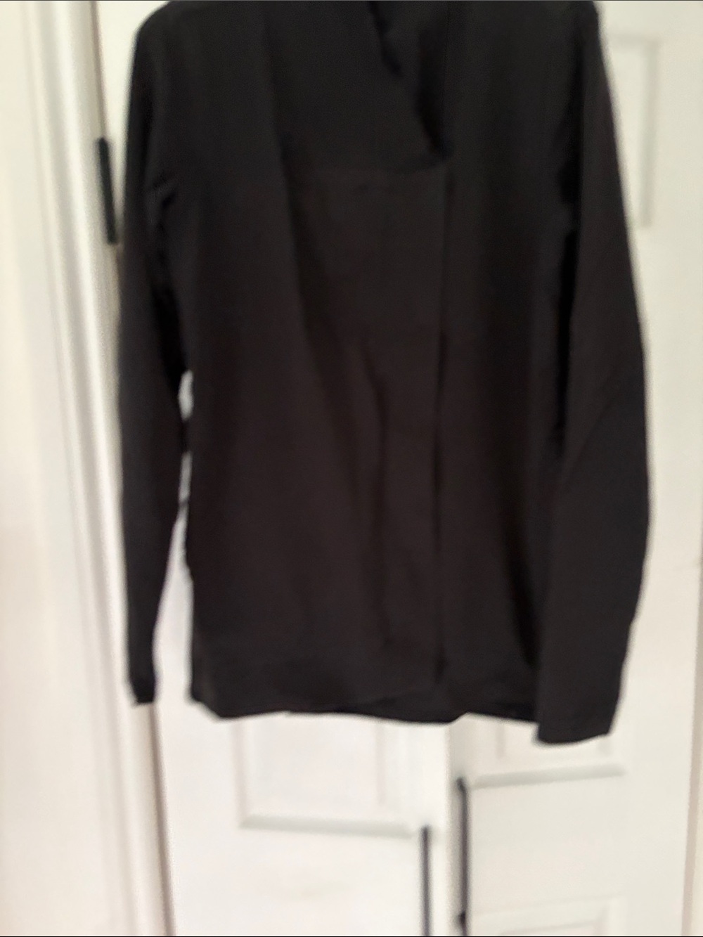 Classic Black Long Sleeve Pullover